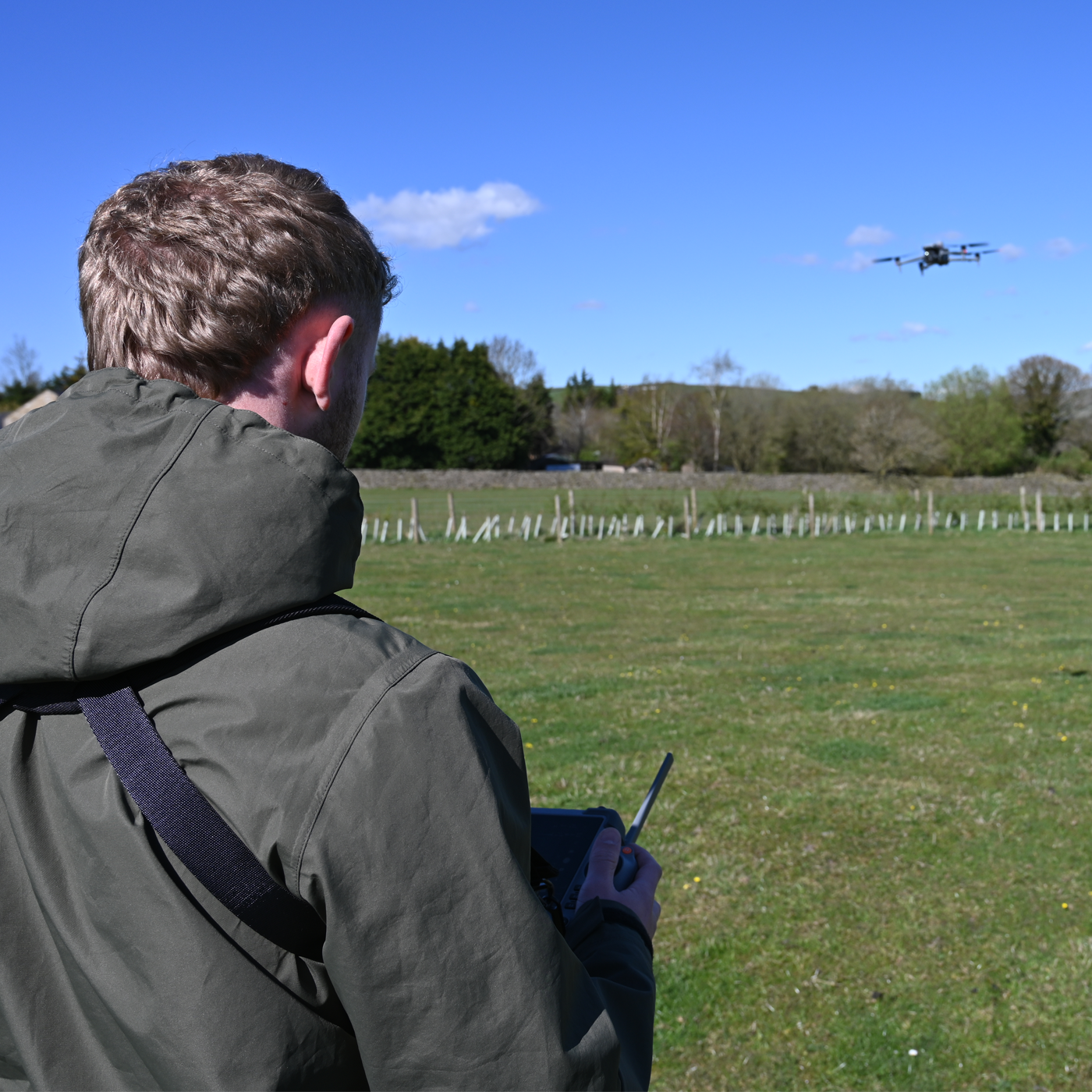 Tom Flying DJI Matrice 4T Thermal Imaging Drone - Reveal Wildlife