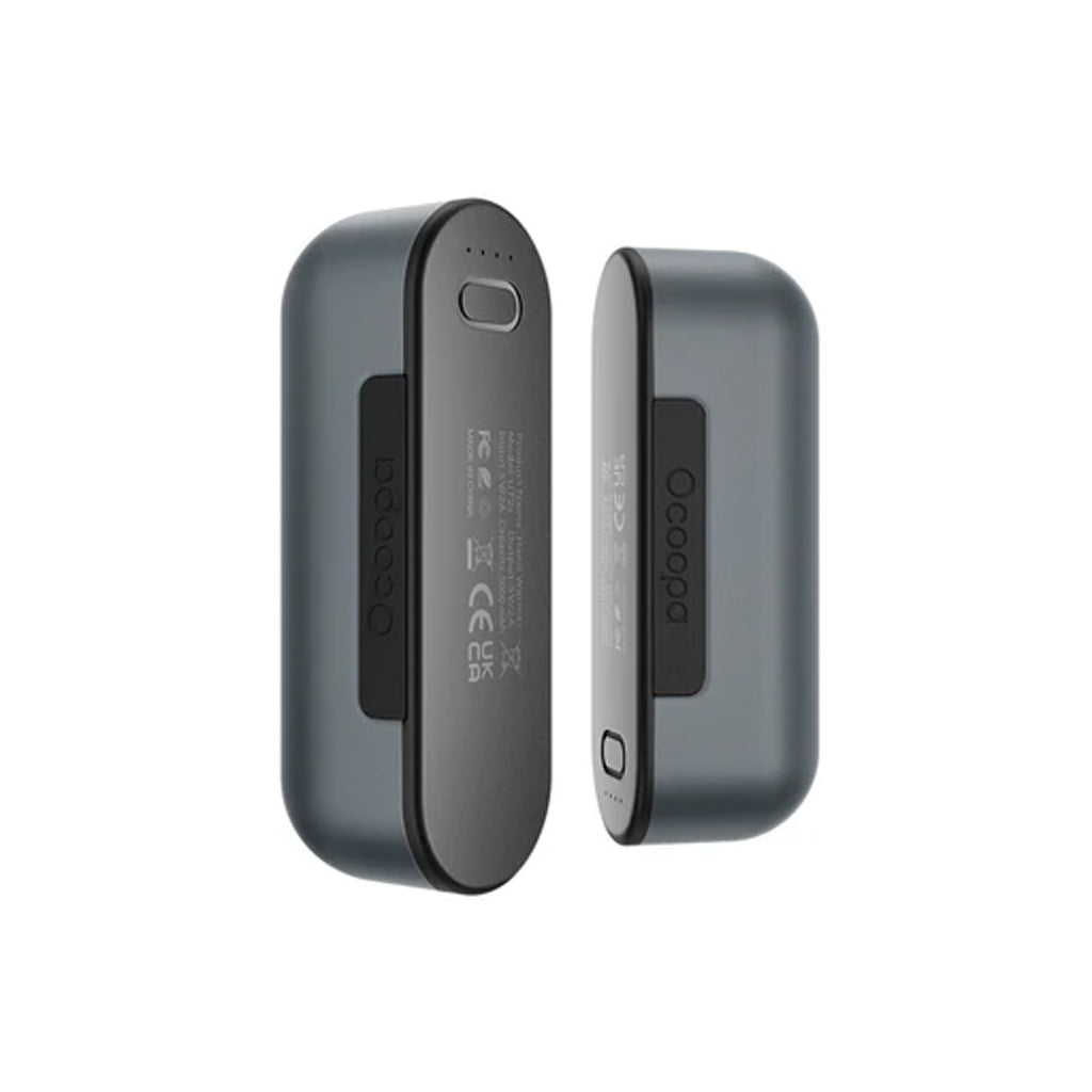Product image of Ocoopa UT2s Rechargeable Hand Warmer Grey - Reveal Wildlife