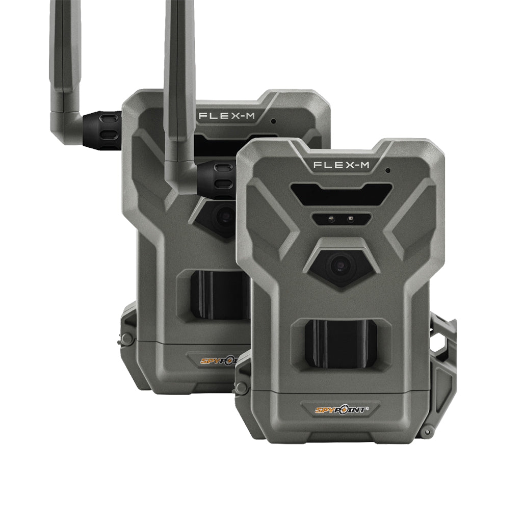 Product image of Spypoint FLEX-M HD Dual-Sim LTE Trail Camera Twin Pack - Reveal Wildlife