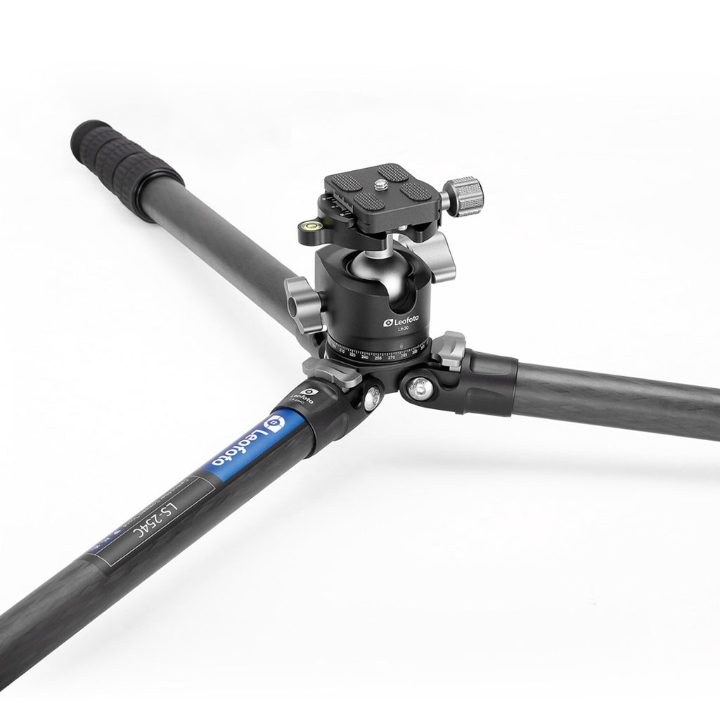 Product image of Leofoto Ranger LS-254C Carbon Fiber Tripod with LH-30 - Reveal Wildlife