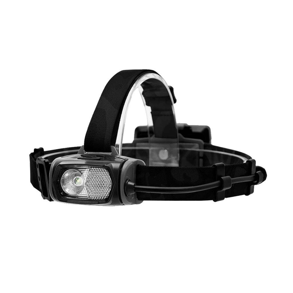 Product image of Night Master H1 Dual Colour LED Rechargeable Head Torch Black - Reveal Wildlife