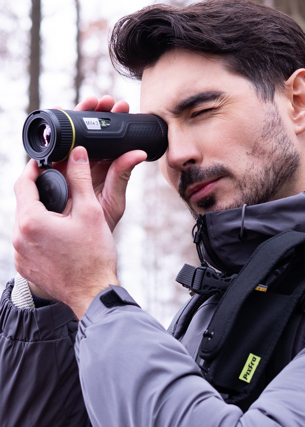 Pixfra Mile 2 Thermal Imaging Monoculars for Ecology Mobile Banner - Reveal Wildlife