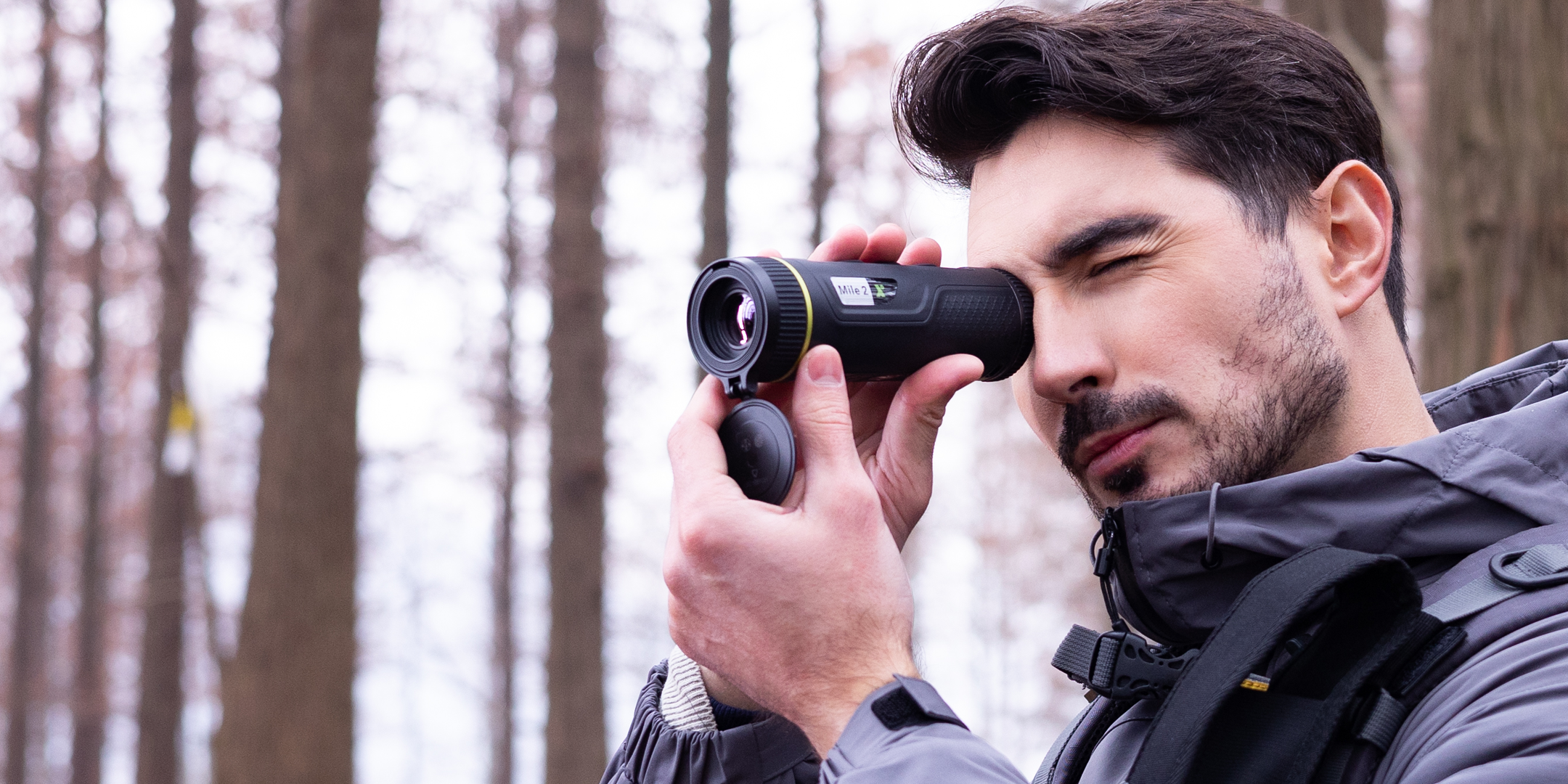 Pixfra Mile 2 Thermal Imaging Monoculars for Ecology Web Banner - Reveal Wildlife